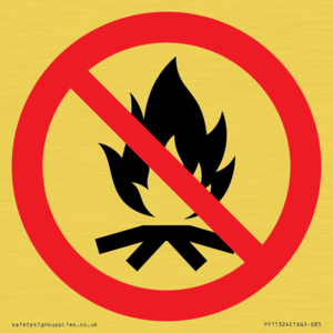 Prohibition: No campfire